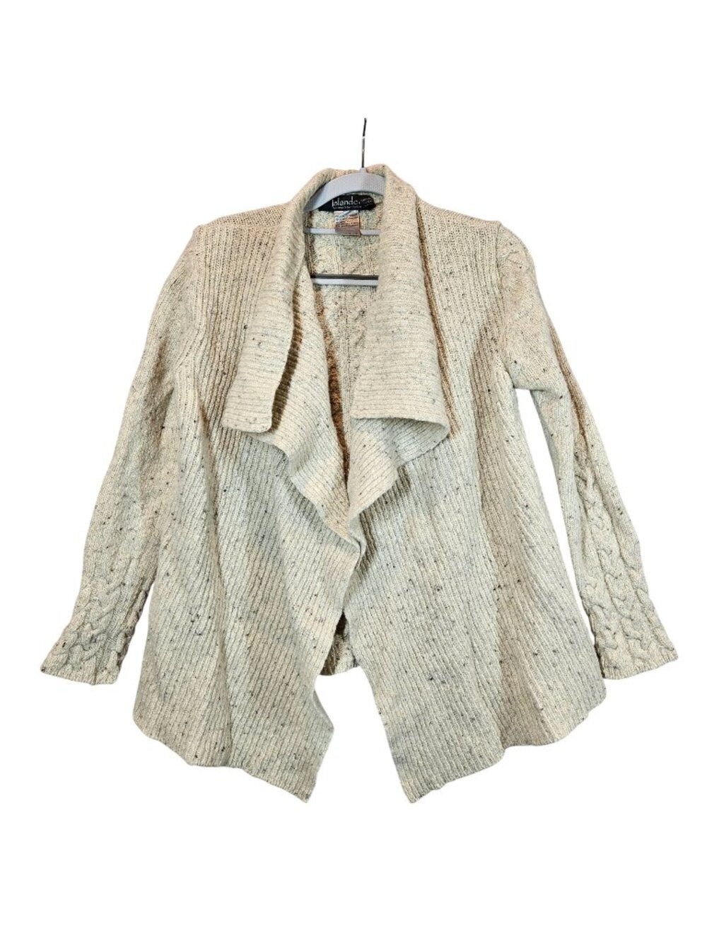 Islander Womens Wool Cashmere Cardigan Ireland Sweater Career Open hipster
